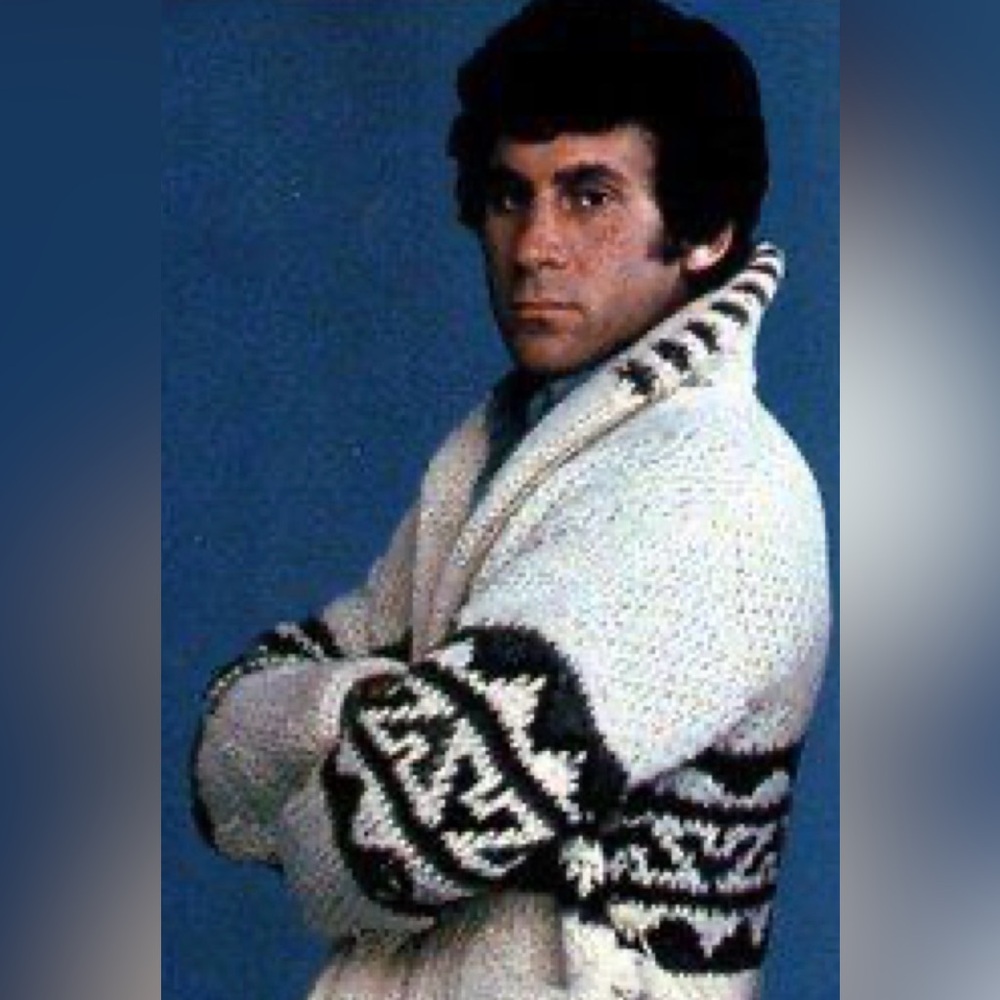 Vintage Starsky Runox Scandia Strik Cardigan Belted Unisex Sweater